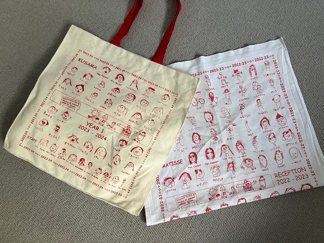 Tea Towels and Tote Bags 2024