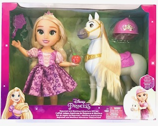 Lot 67. Disney Princess Rapunzel Doll & Maximus Adventure Gift Set Horse Worth £53.99