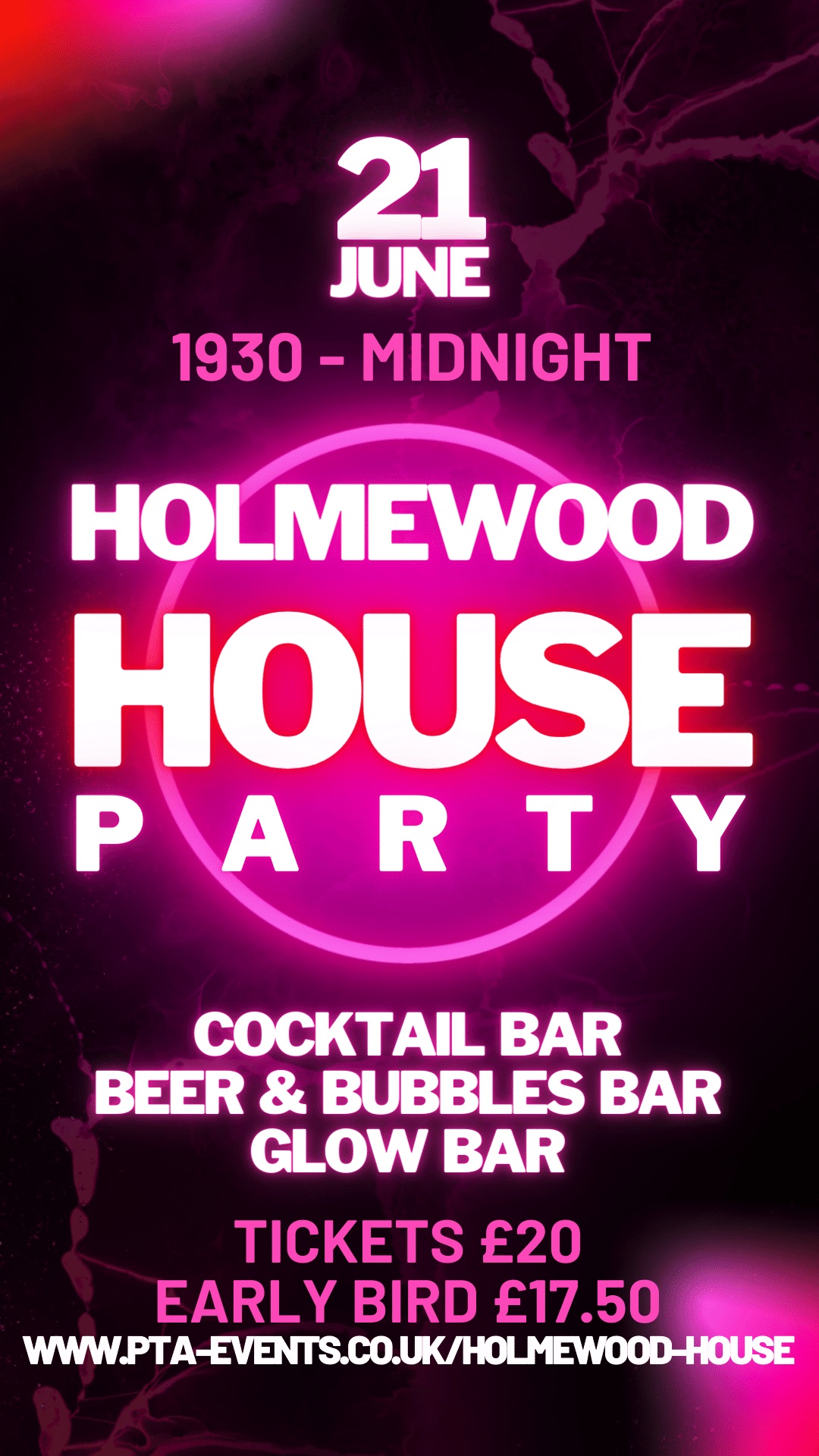 HOLMEWOOD HOUSE PARTY