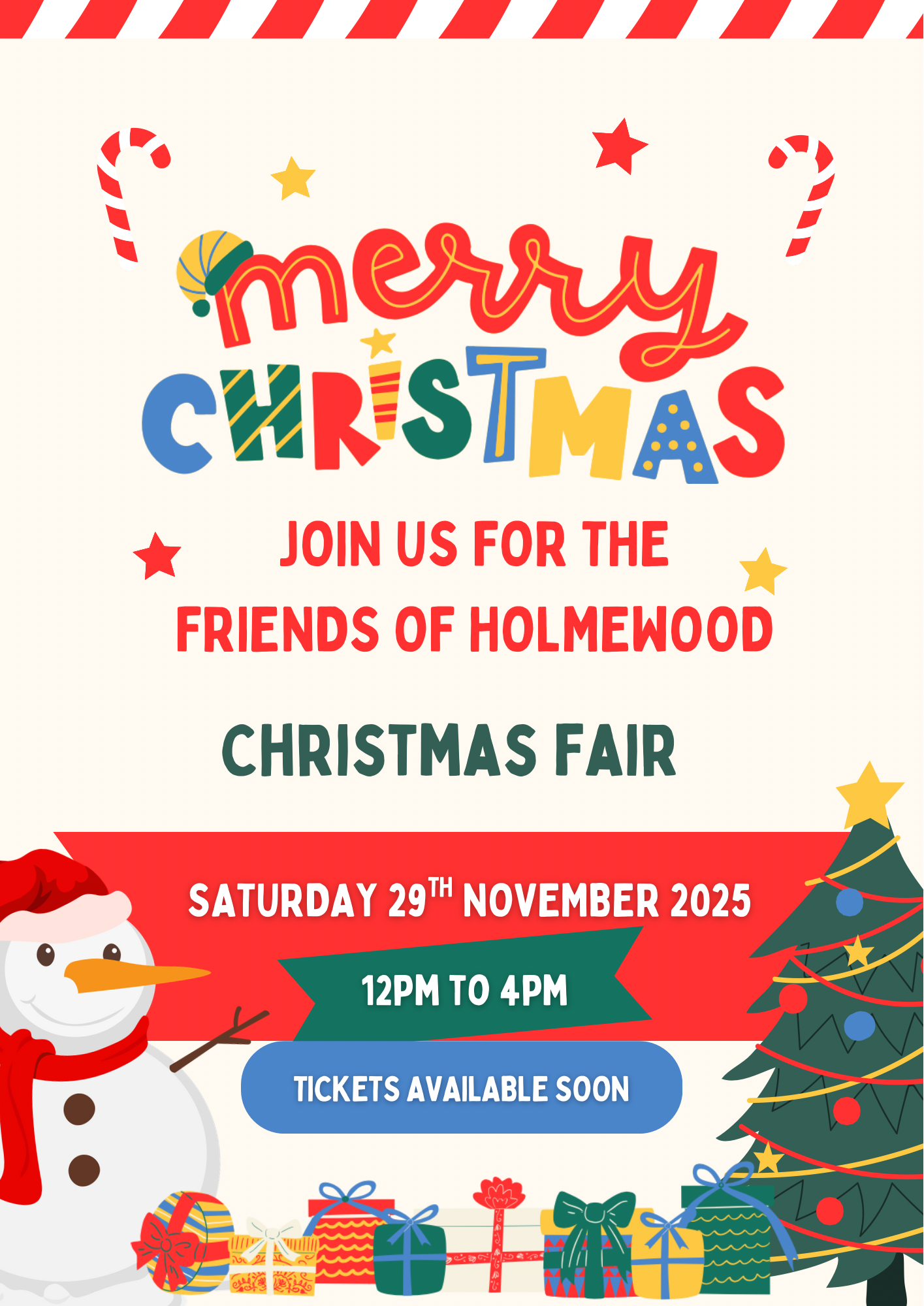 Friends of Holmewood Christmas Fair 2025