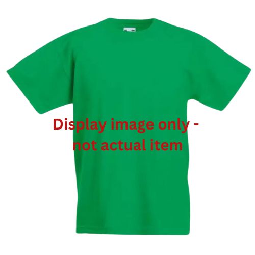 Green PE T-Shirt XS (age 3/4 approx)