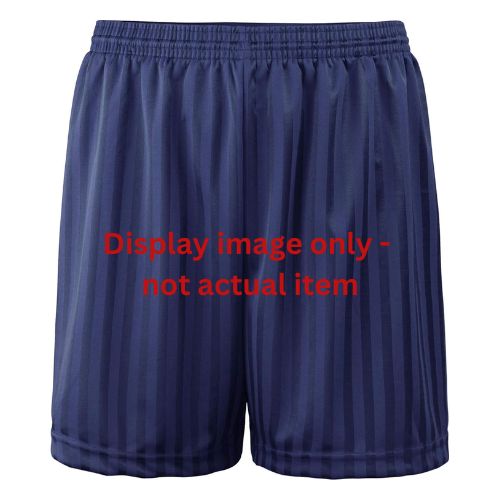 Navy shadow stripe shorts Age 7-8 years