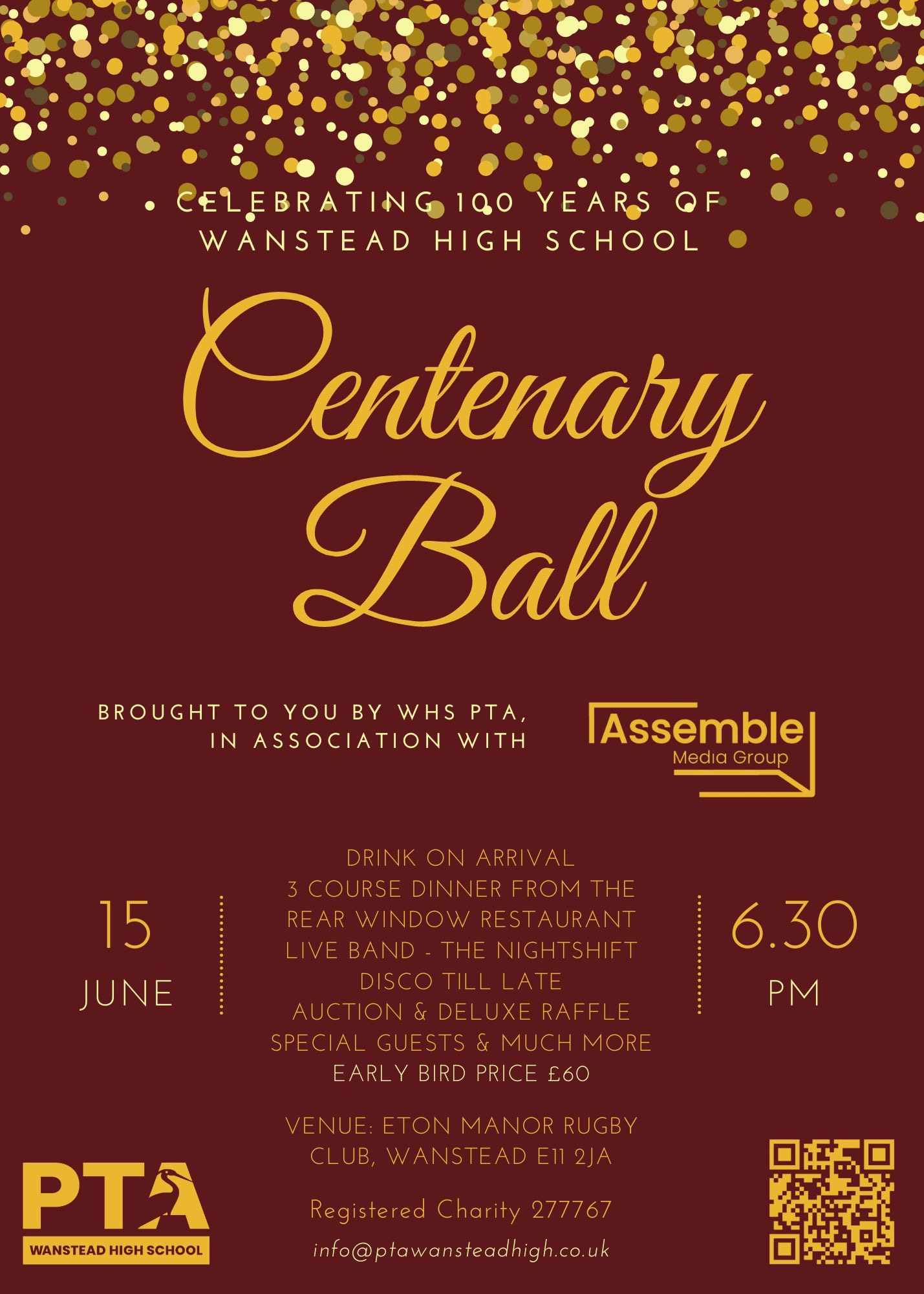 WHS Centenary Ball